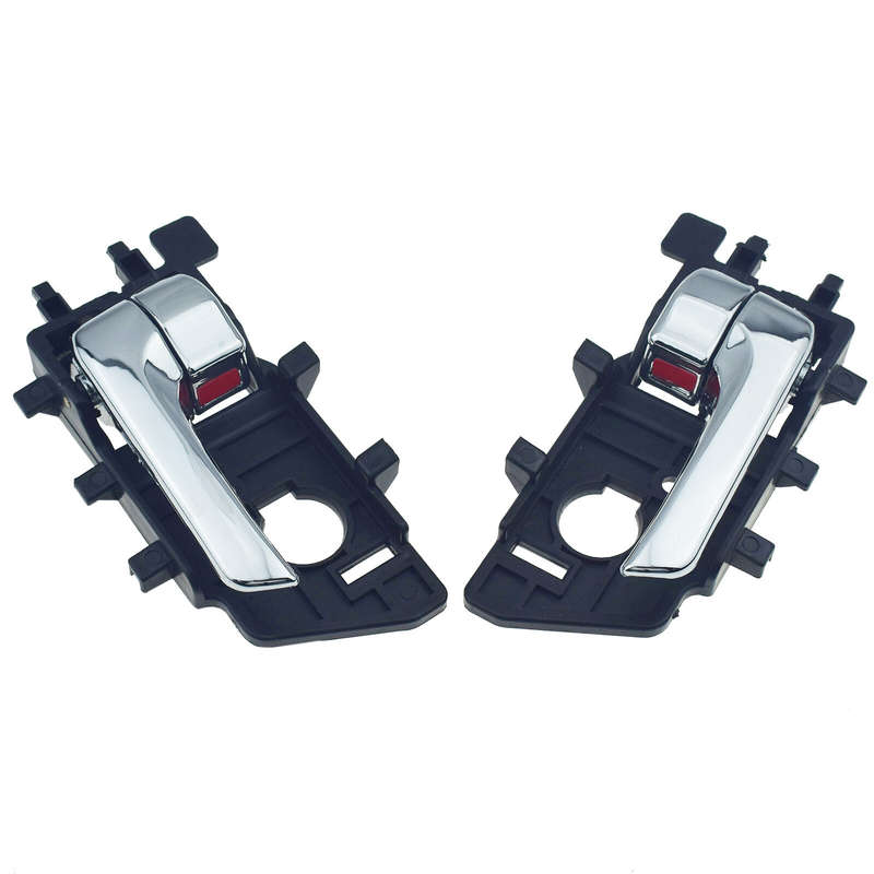 1 Pair Left & Right Side Inner Door Handle Silver For Kia Forte Sedan Cerato New