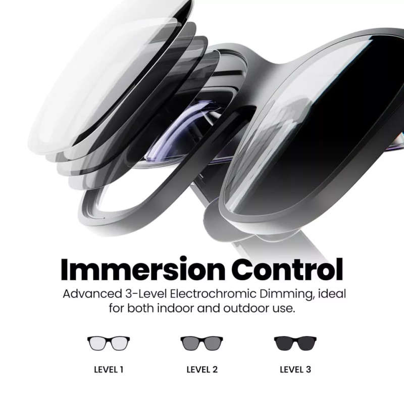 Xreal Nreal Air2 Pro AR Glasses with Xreal Beam Terminal 330" Giant Screen