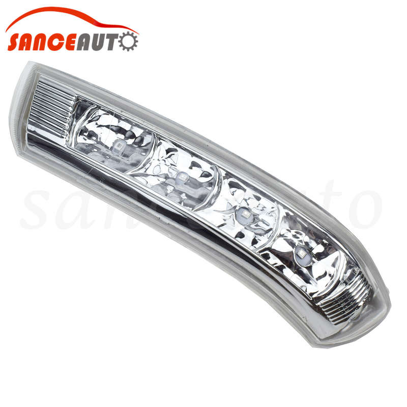 Left LED Side Mirror Indicator Signal Lamp Repeater For 07-12 Hyundai Santa Fe