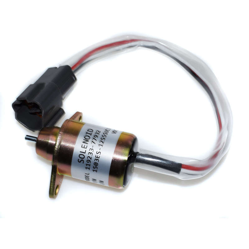 Fuel Shut Off Solenoid 119233-77932 Fit YANMAR JOHN DEERE TRACTOR Generator NEW