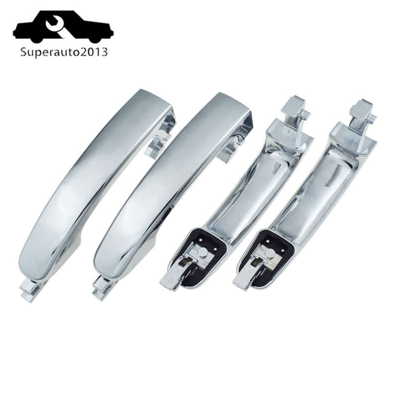4X Exterior Door Handle Front Rear Left Right For Ford Ranger Mazda BT50 2012-20