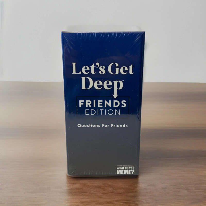 Let Get Deep Friends Edition The Party Game Full of Engaging Questions!