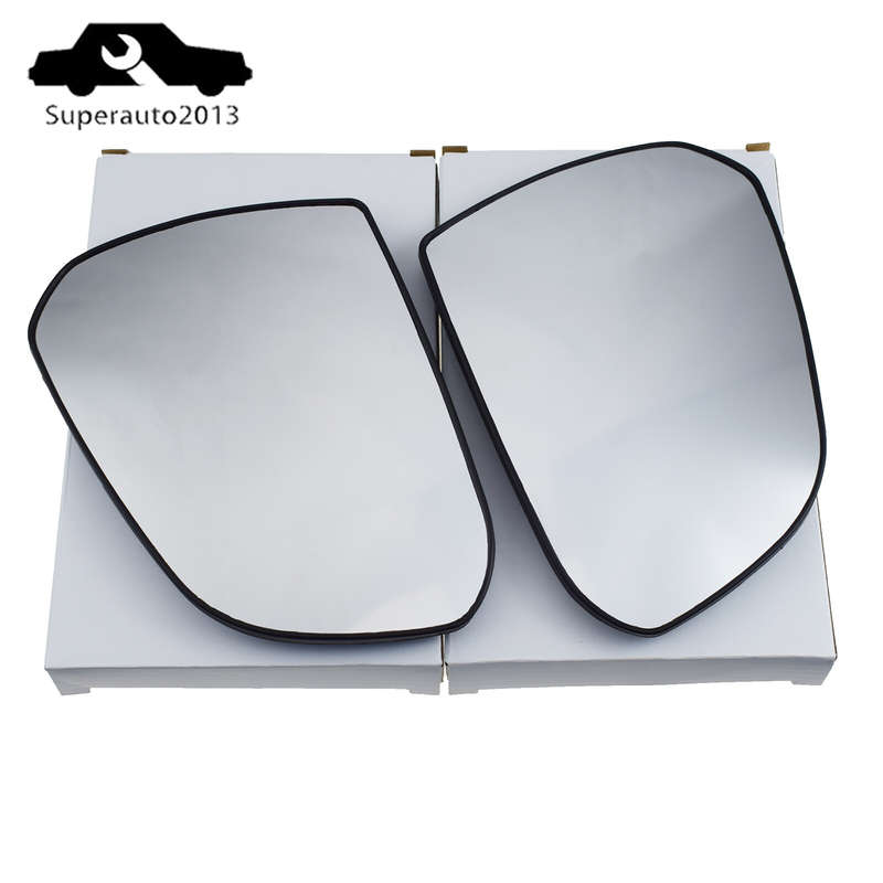 Pair Rearview Mirror Glass Left Right Non-Heated For Hyundai I10 2013-2020 New