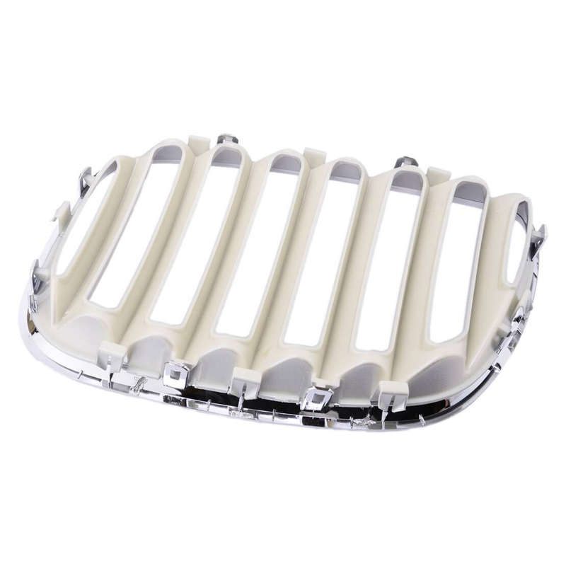 2Pcs Front Bumper Grille Hood Kidney Grill Fit For BMW X5 E53 04-06