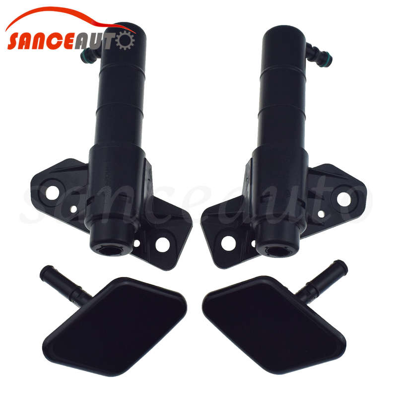 Left /Right Headlight Washer Spray Nozzle Jet Cover Cap For Kia Sportage 3 11-16