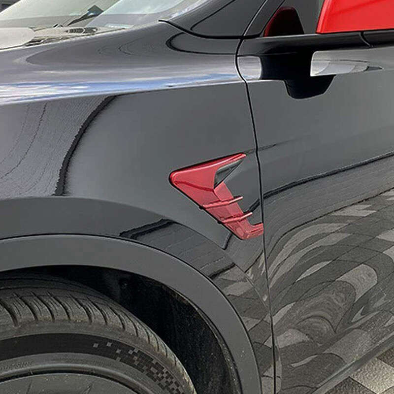 Fit For Tesla Model 3 Y 2021 2X Side Fender Camera Flank Protection Cover Trim