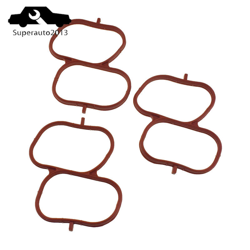3X New Intake Manifold Plenum Gasket For Toyota Lexus 2007-17 ES350 17176-0P021