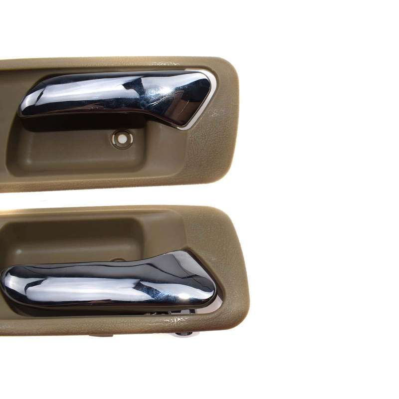 Front Pair Beige Interior Door Handles For 1998-2002 Honda Accord Sedan Odyssey