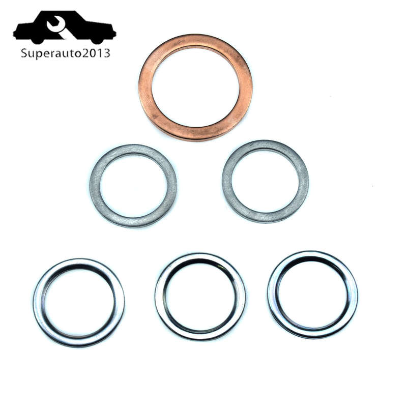 New Drain Plug Gasket Washer Set For Toyota 4Runner Tacoma Land Cruiser Sequoia