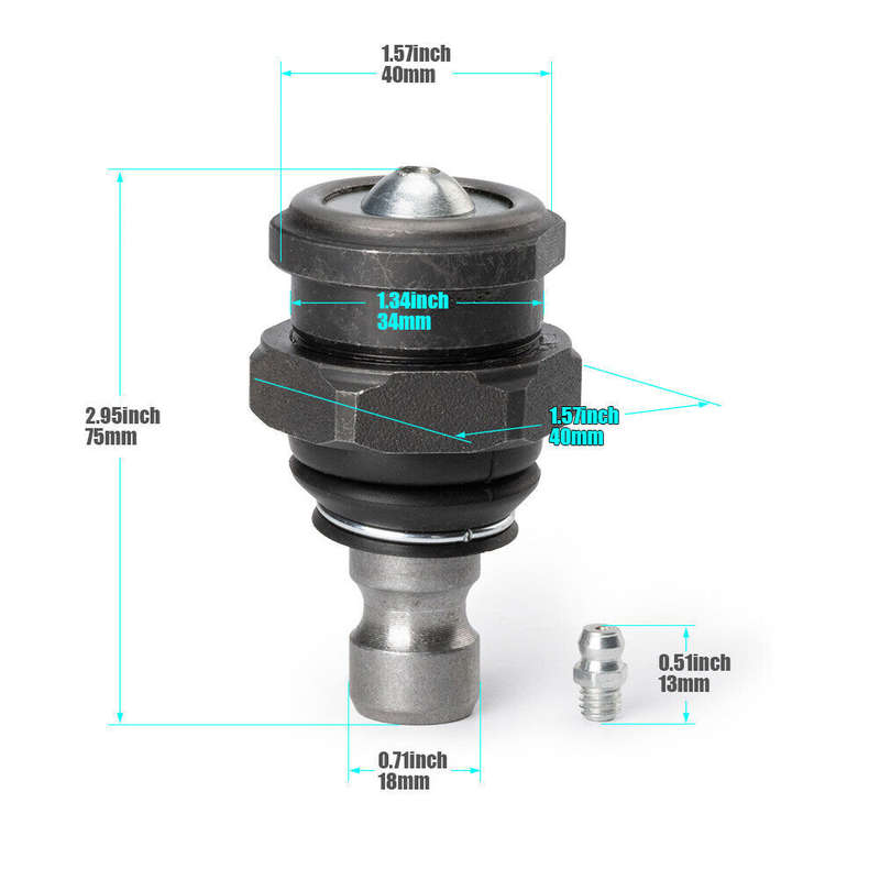 4x Ball Joints For 2014-2023 Polaris RZR XP1000 XP4 XP 1000 EPS Turbo KRZRBJ10