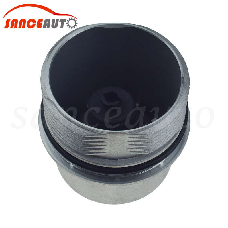 Aluminum Oil Filter & Housing Cap For 14-22 Chrysler Dodge Jeep Ram 68191350AA
