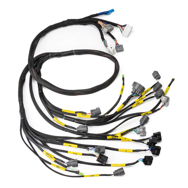 Tucked Engine Harness For Honda Acura K-Swap Integra CRX EK EG K20 K24 K-Series