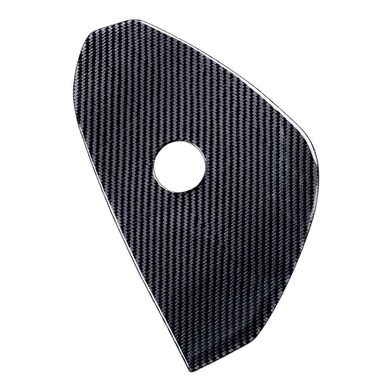 Carbon Fiber Dashboard Side Decor Cover Trim Fit For Ford Mustang 09-14