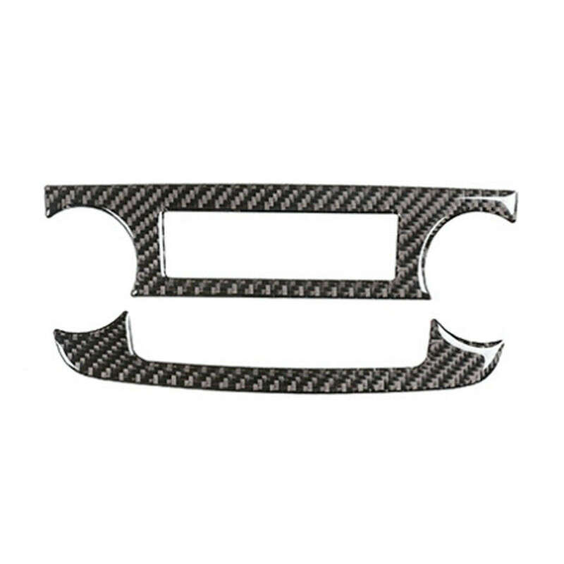 Carbon Fiber Interior Decorative Cover Trim Set Fit for Honda CR-V CRV 2007-2011