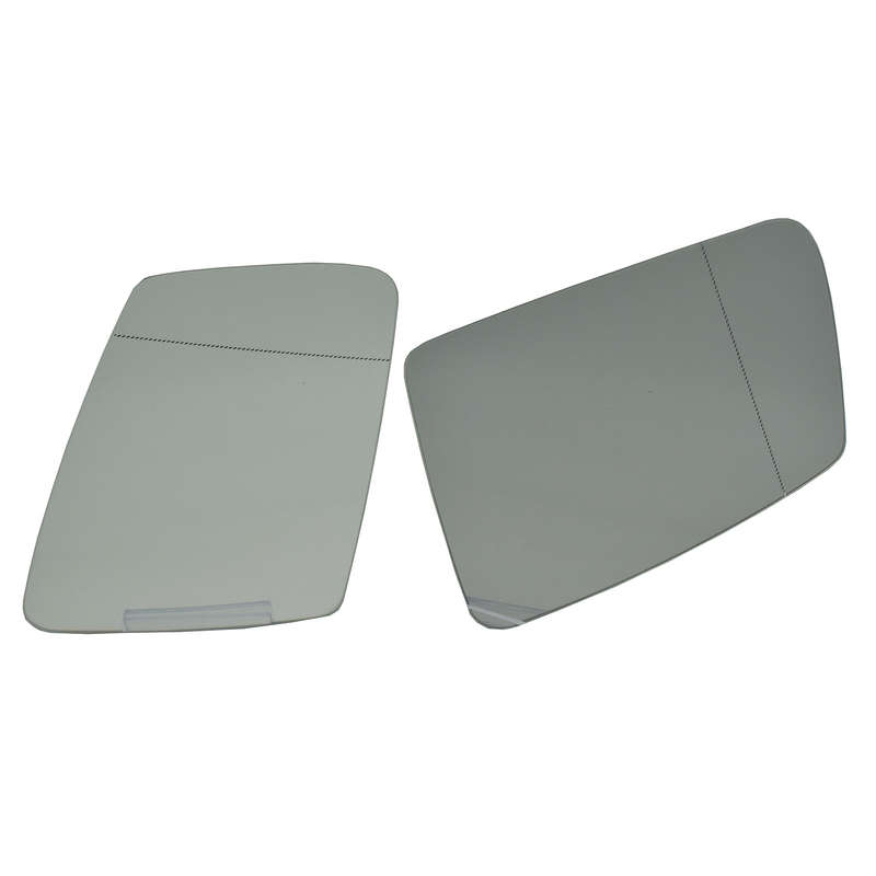 2PCS Mirror Glass Left & Right Side Heated For Mercedes-Benz W212 W204 W221 New