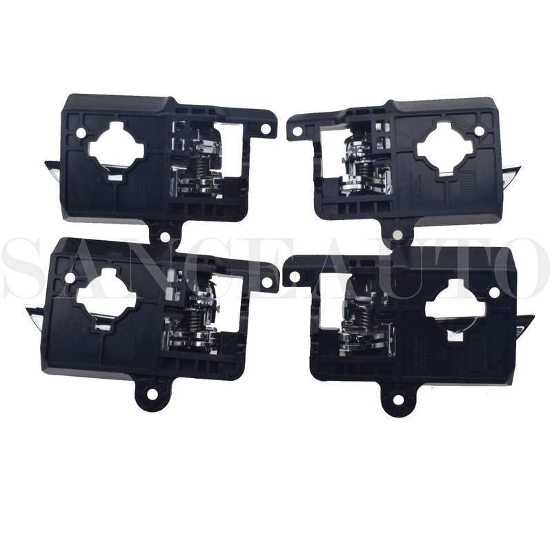4x Front Rear LH RH Interior Door Handle For 07-10 Hyundai Elantra Sedan Chrome