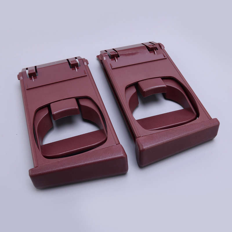 Pair Front Cup Holder Tray fit for Toyota Hilux Vigo Fotuner 05-2014 Red