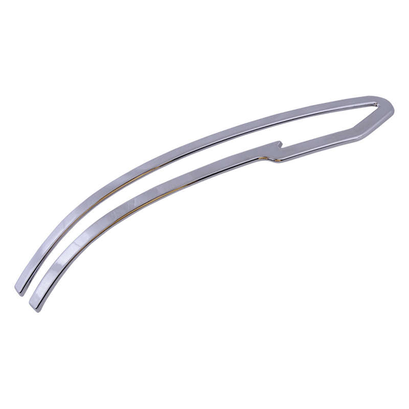 2x Chrome Rearview Mirror Strip Trim Cover Frame Fit For Nissan Murano 2015-2018