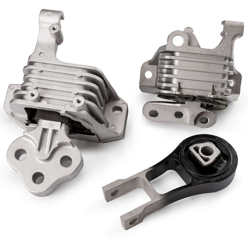 3Pcs Engine Motor &Trans Mount Fits Jeep Cherokee 2.4L 2014-19 A5844 A5752 A5825