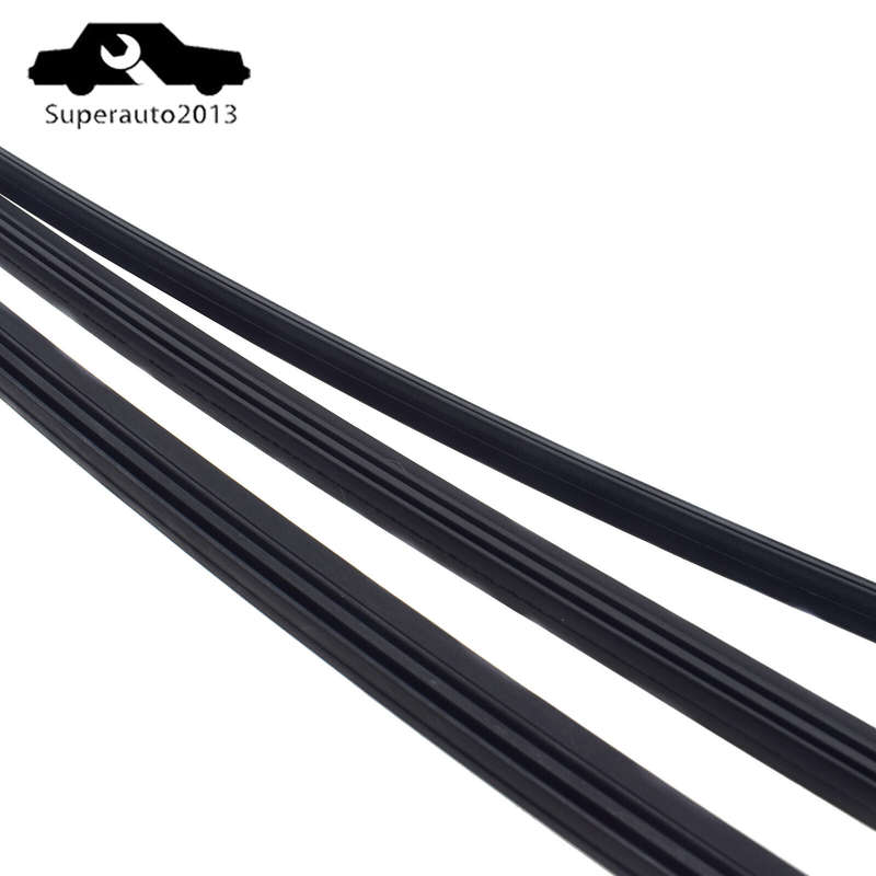 3PCS Front&Rear Wiper Blade Insert Rubber 76622-THR-A01 For 18-22 Honda Odyssey