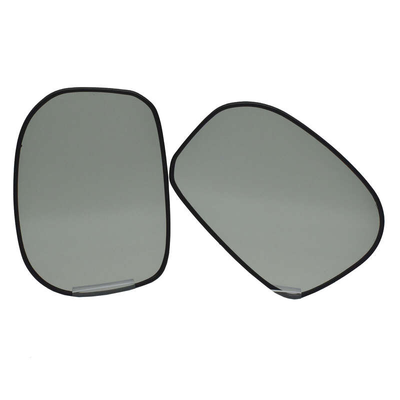 Pair Wing Side Mirror Glass Lens Non-Heated For Honda Jazz FIT GE6 GE8 2009-2014