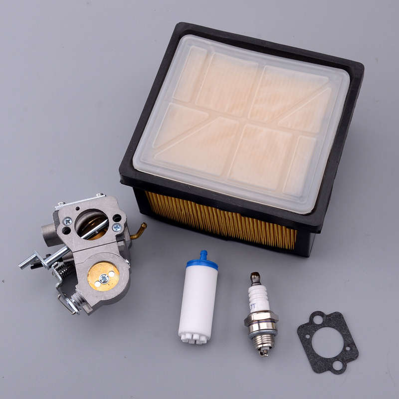 Carburetor Carb Air Filter Kit 5pcs Fit for Husqvarna Partner K750 K760 Chainsaw