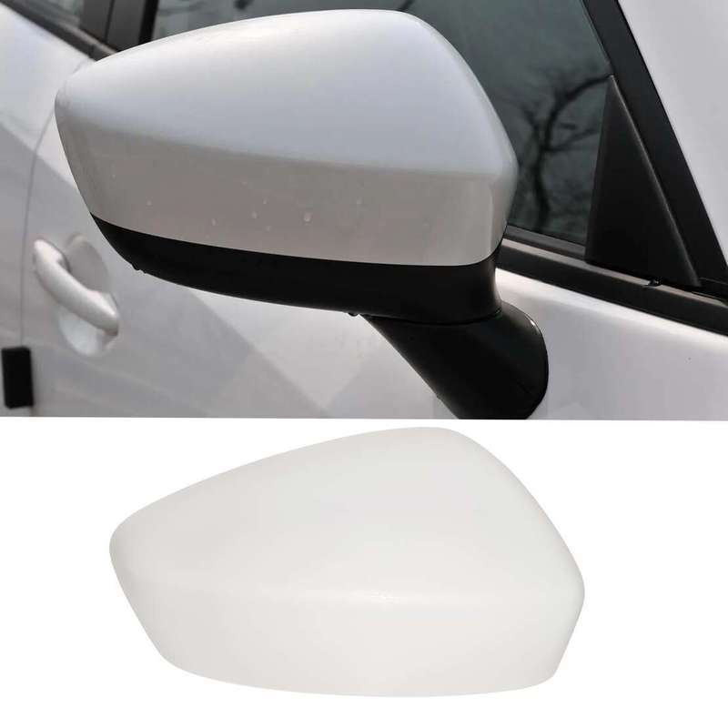 White Side Mirror Cover Right Side Fit For Mazda CX-5 CX5 2013-2014
