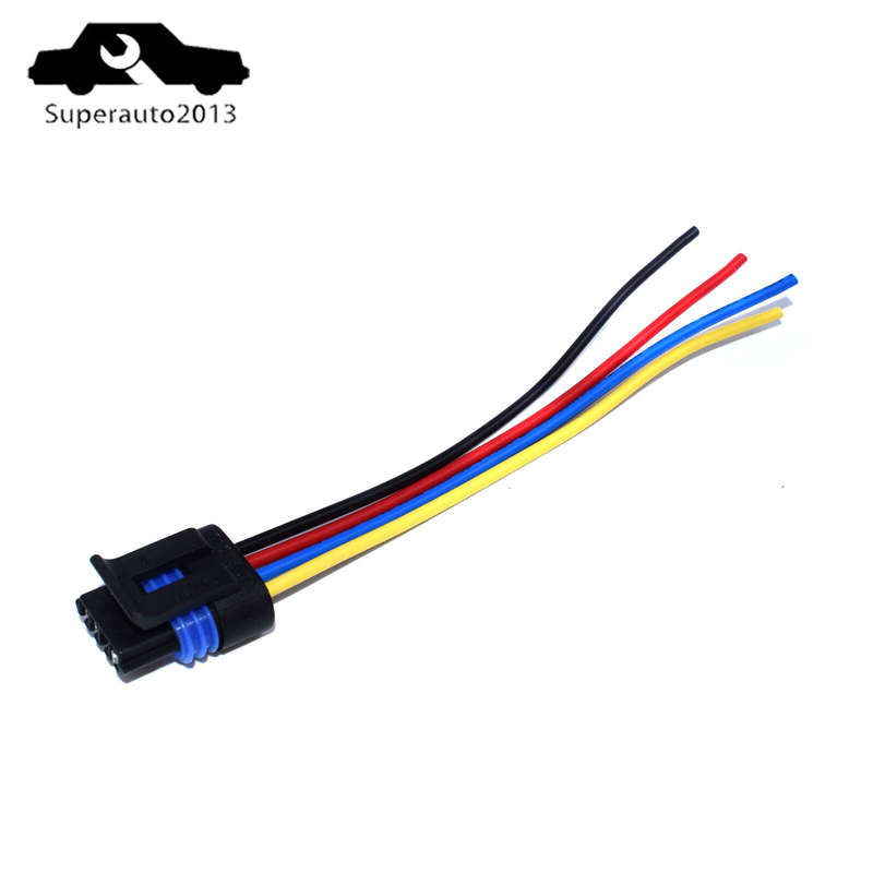 For 1992-04 GM 88862215 4 Way IAC Flat Idle Air Control Valve Connector Pigtail