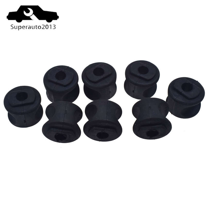 8X Rear Stabilizer Support Bushings For Polaris Ranger Sportsman 500 700 5432598