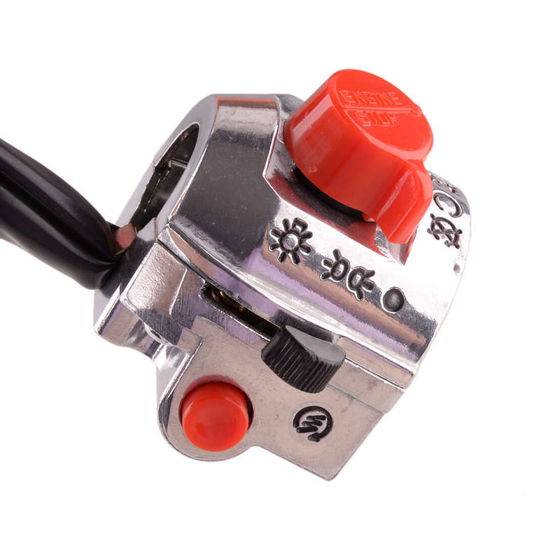 1pair 7/8" Handlebar Lever Switch Set Fit for Honda CB125S 1973-1976 CT90 XL350