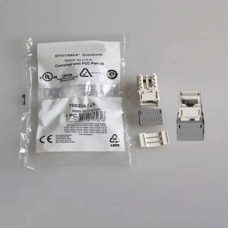 50PCS RJ45CAT6 MGS400-262 For Commscope Six Types of Network Information Module
