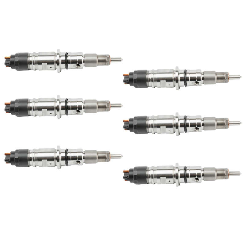 6PC 5254261PX Fuel Injector for Cummins 6.7L ISB QSB 0445120177 5254261 NEW