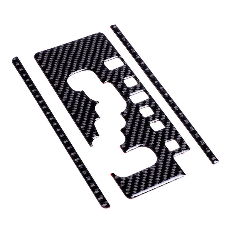 3pcs/set Carbon Fiber Gear Shift Panel Trim Fit for Toyota FJ Cruiser 2007-2020