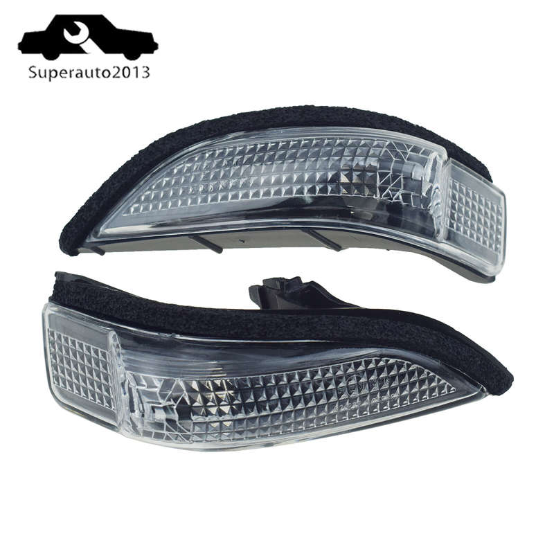 Pair Left & Right Side Mirror Indicator Turn Signal For Toyota Yaris 2011-2019