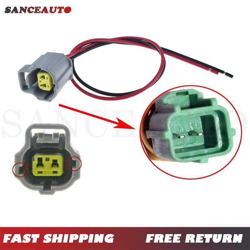 4pc Coolant Water Temperature Sensor Connector Plug for Toyota Lexus 89422-35010