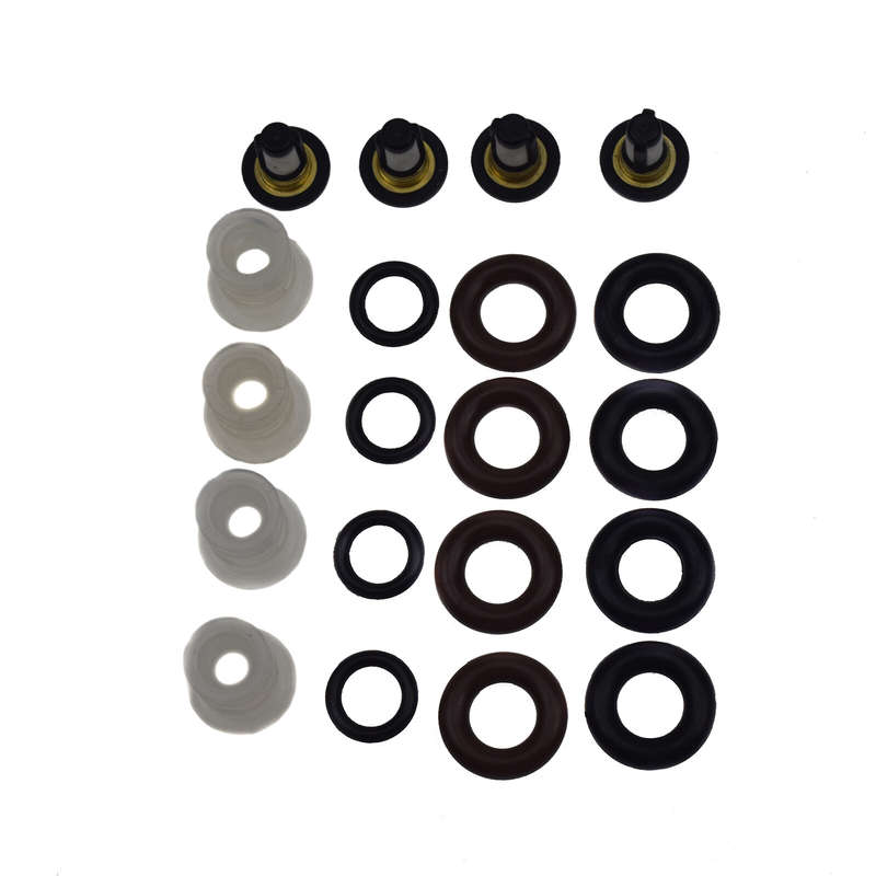 NEW FUEL INJECTOR REPAIR KIT O-RINGS FILTERS SEALS CAPS fit for HONDA Civic CRV