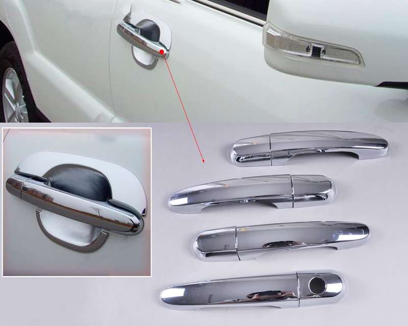 New Chrome Door Handle Cover Trim Fit for KIA Sportage 2005 2006 2007 2008 2009