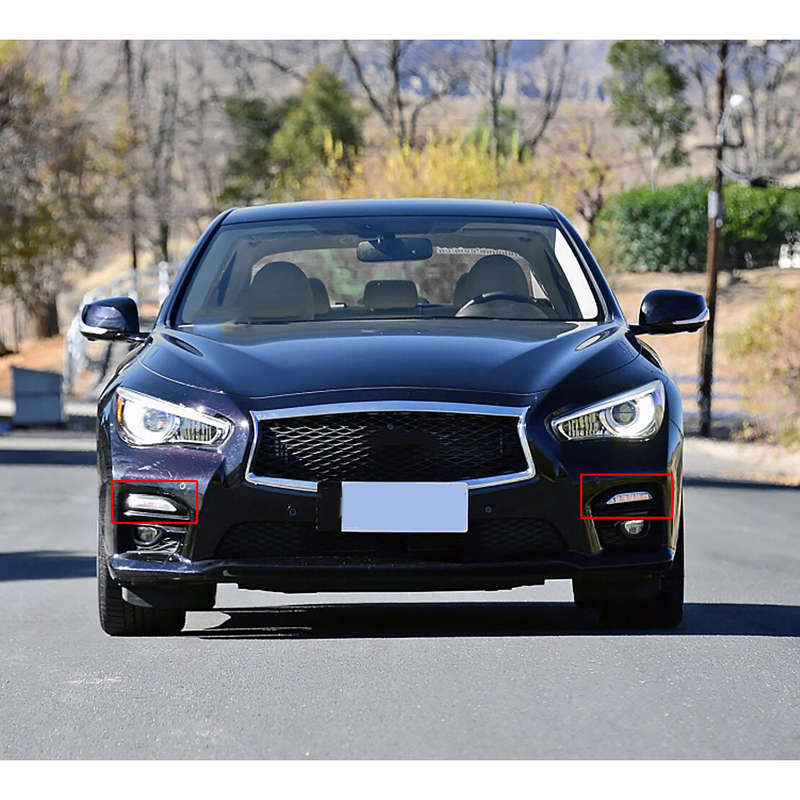 Left &Right Front Bumper Turn Signal Light Lamp Fit For Infiniti Q50 2014-18 New