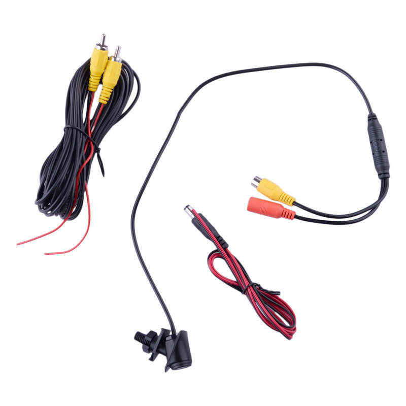 170Degree CCD Waterproof Car Front View Camera Logo Embedded fit for Toyota