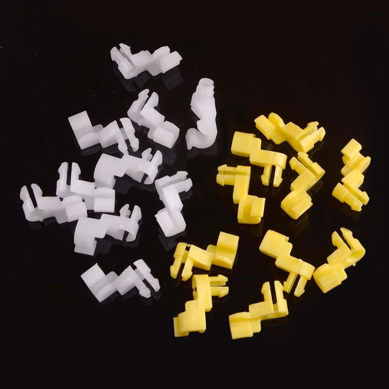 20x Left & Right Door Handle Lock Rod End Clips Fit for Toyota Lexus 8.5mm Hole