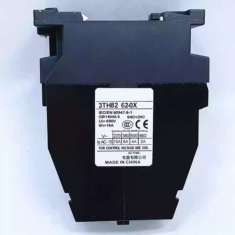 1PCs New For Siemens Contactor Relay 3TH8262-0X 3TH82-62E AC110V AC220V 24V 48V