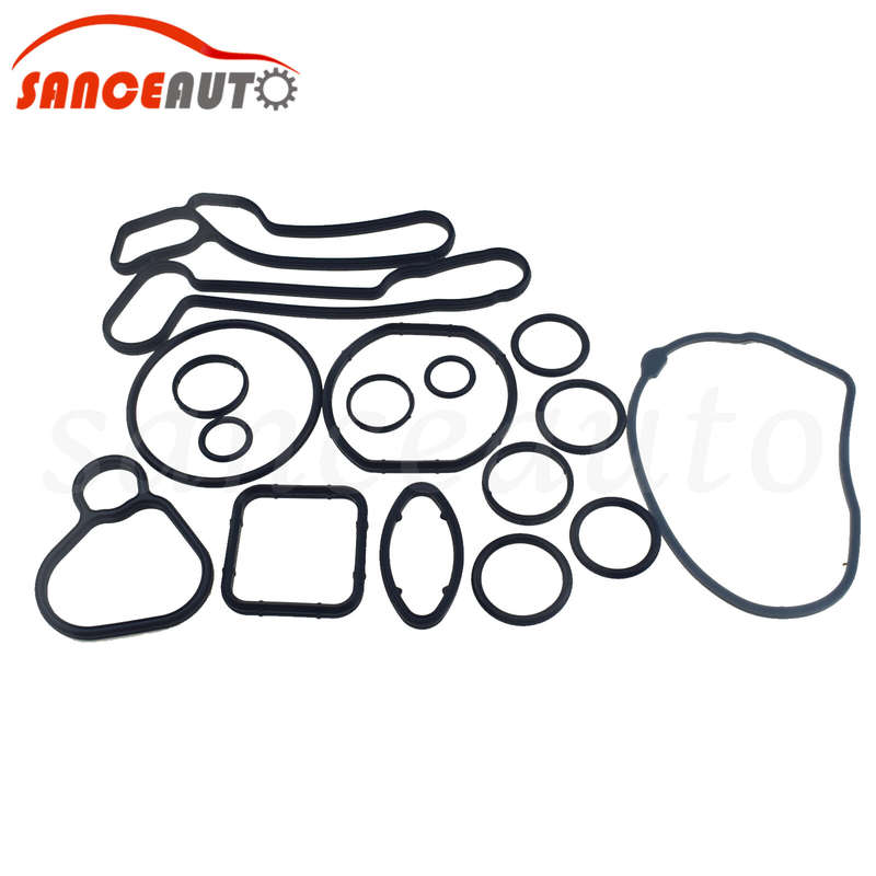 Engine Oil Cooler Gasket Seal Set For Chevrolet GM Opel 5650972,565096