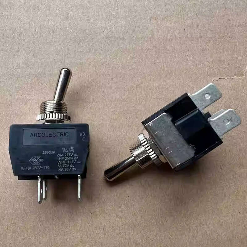 1PCS New Arcolectric .3950BA 20A 277V 1HP 250V Second Gear 4 Pin Toggle Switch