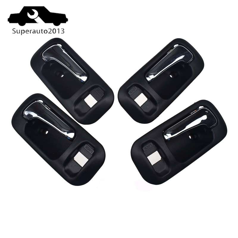 New 4X Front Rear Left Right Interior Door Handle For 1997-01 Honda CRV Odyssey