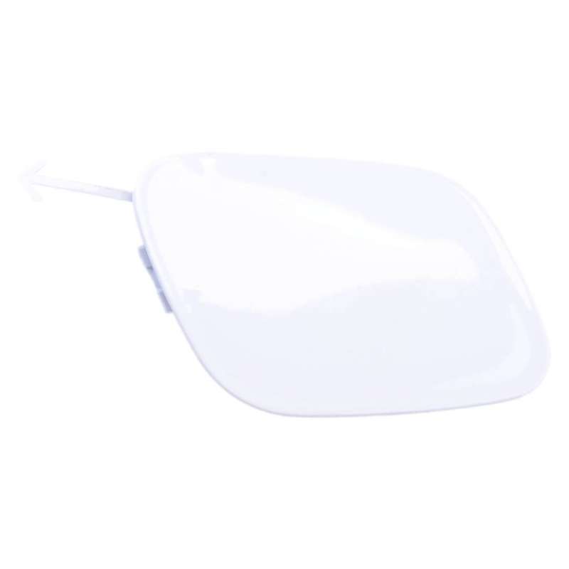 White Front Bumper Left Tow Hook Eye Cap Cover Fit For Toyota Prius 2019-2021