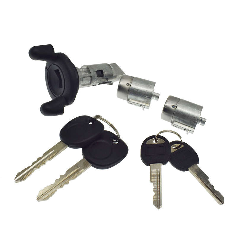 Ignition Key Switch Lock Cylinder Door Lock Tumbler For Chevy Express Silverado