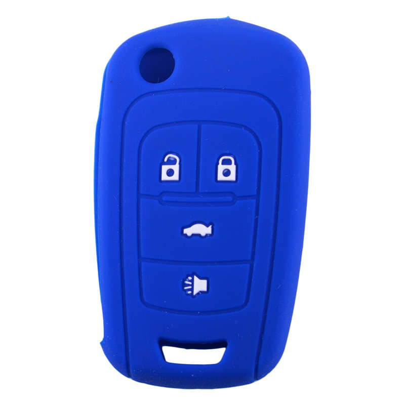 4 Button Silicone Remote Key Cover Fob Case Fit For Chevrolet Cruze GMC Buick