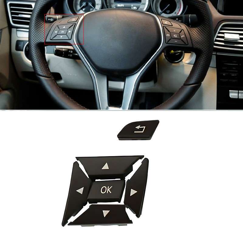 Left Steering Wheel Switch Button Fit For Mercedes C-Class/E-Clas
