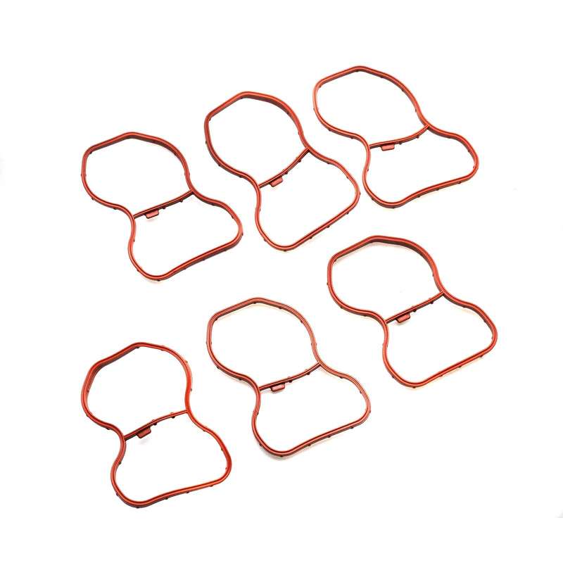 11618511363 714123100 6PCS New Swirl Cover Seal Gasket For BMW N57 N57S