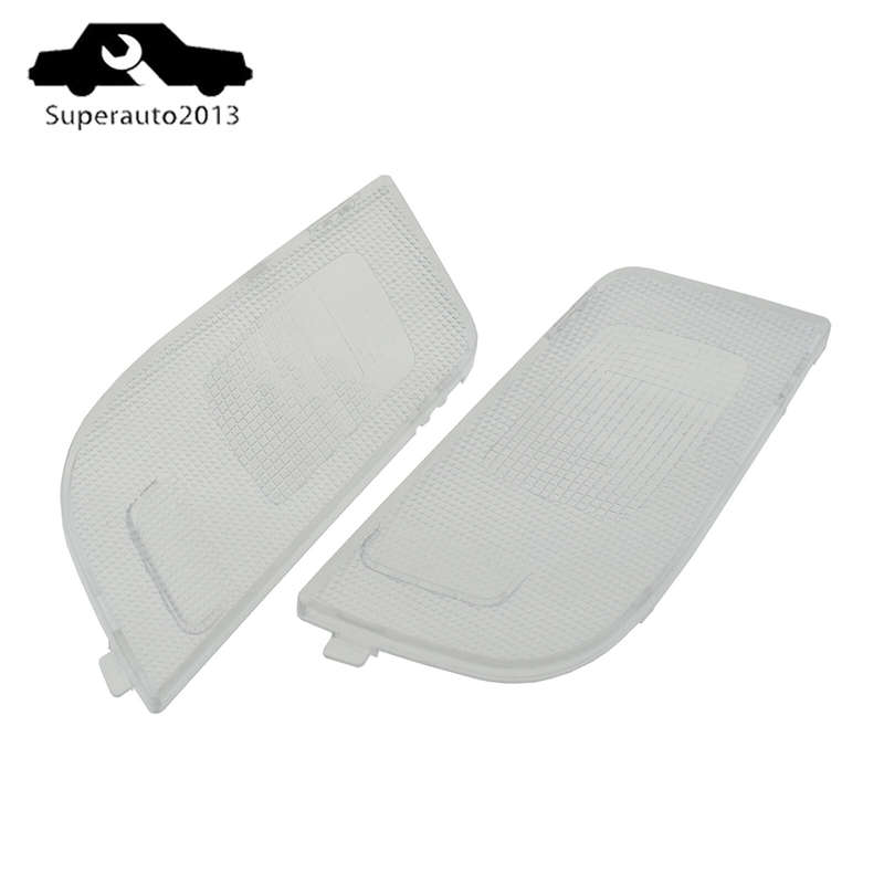 Pair Left Right Overhead Console Reading Light Lamp Lens For Kia Optima 2011-15